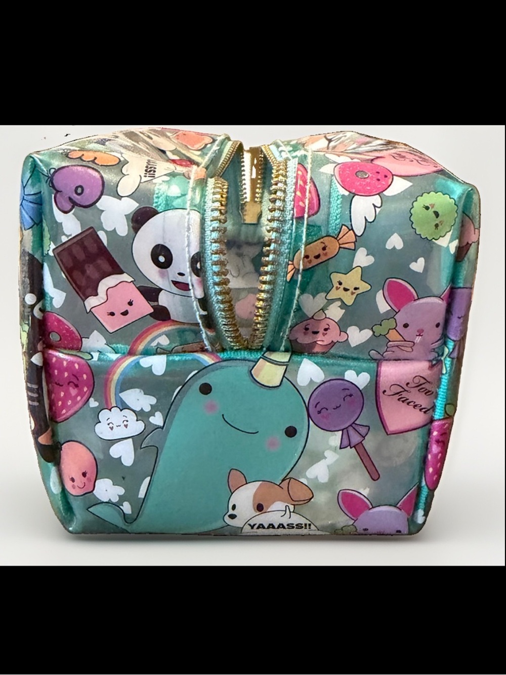 πTOO FACED | Clover Limited Edition Makeup Bag β Brand New & Sealed! β¨ - Picture 3 of 8